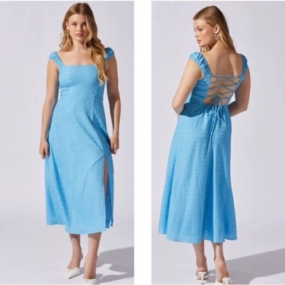 ASTR the Label NWT Crinkle Maxi Dress size XL